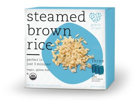 Grain Trust - Steamed Brown Rice, 30oz Online