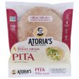 Atoria s Family Bakery - Whole Grain Pita, 12oz Sale