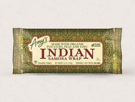 Amy s - Indian Samosa Wrap, 5oz on Sale