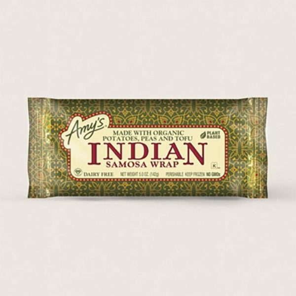 Amy s - Indian Samosa Wrap, 5oz on Sale