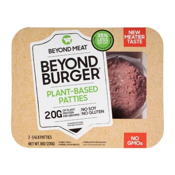 Beyond Meat - Beyond Burger Plant-Based Patties 2 pk, 8oz Discount