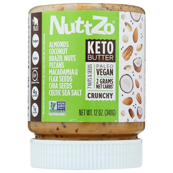 NuttZo - Keto Nut & Seed Butter, 12 oz Supply