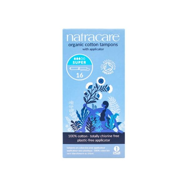 Natracare - Organic Tampons - 100% Cotton, 20pc For Sale