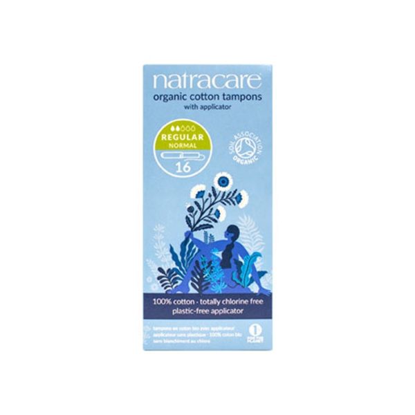 Natracare - Organic Tampons - 100% Cotton, 20pc For Sale