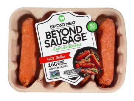 Beyond Meat - Beyond Sausage Plant-Based Dinner Sausage Links, Hot Italian 14oz Online Hot Sale