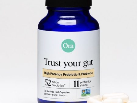 Ora - Trust Your Gut: Probiotics + Prebiotics For Sale