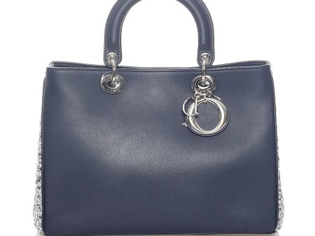 Dior Diorissimo Leather Satchel (SHG-8nmNad) on Sale