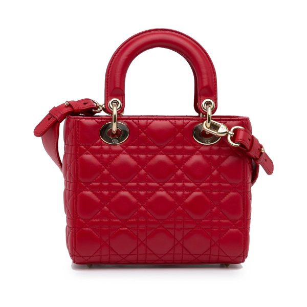 Dior Small Lambskin Cannage Lady Dior (SHG-ZSSZpd) Online Hot Sale