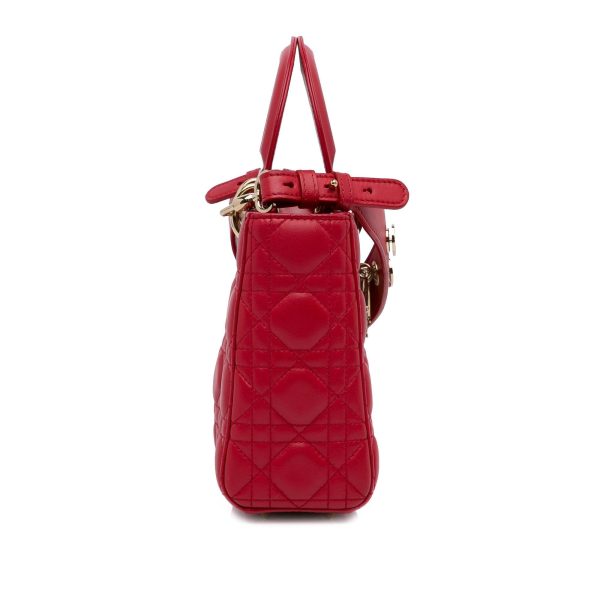 Dior Small Lambskin Cannage Lady Dior (SHG-ZSSZpd) Online Hot Sale