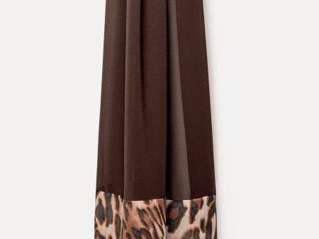 Print-Edge Hijab - Espresso Cheap